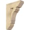 Ekena Millwork Merced Slat Rough Sawn Bracket, Douglas Fir, 6"W x 20"D x 28"H BKT06X20X28MRC06RDF - alternate 1